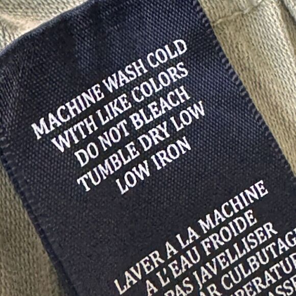 Blank NYC Paper Bag High Waisted Cinch Pants Size Large Wide Leg Olive Green - Picture 13 of 14